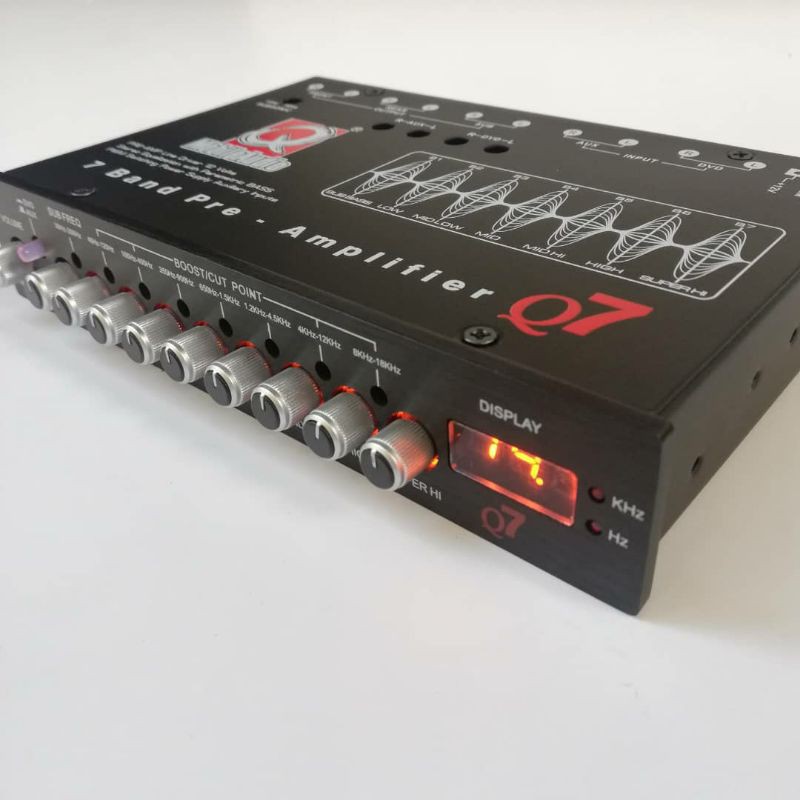 PREMIUM QUALITY 7BAND PREAMP EQUALIZER & LINE DRIVER Shopee Malaysia