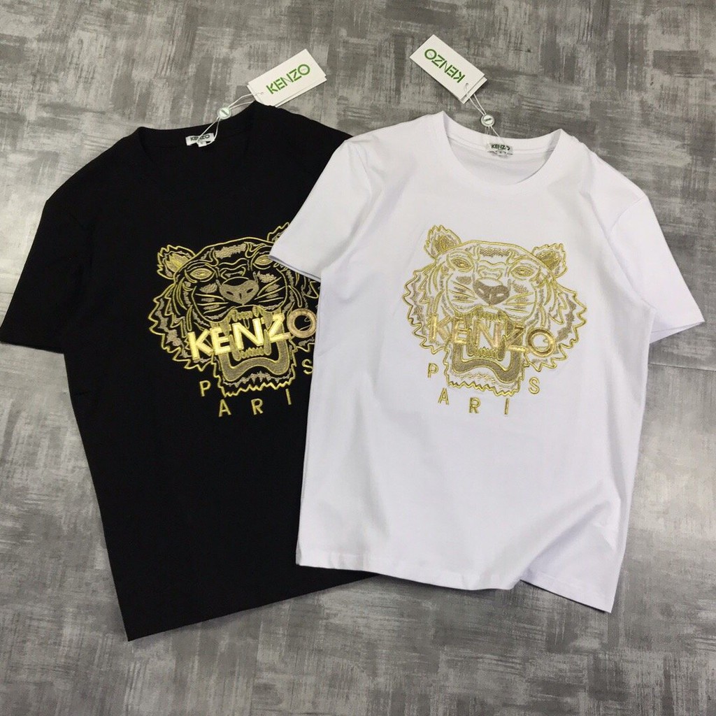 kenzo t shirt gold tiger
