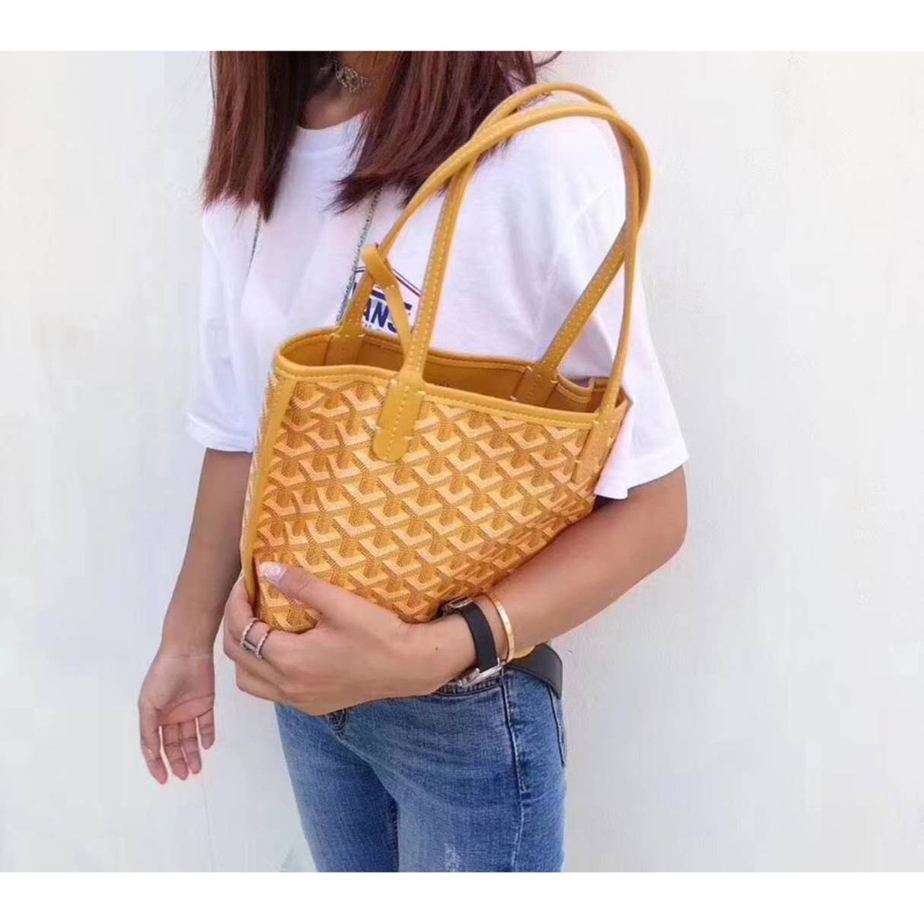 Korean Bag Ins Fashion Double Size Emo Bag Shopee Malaysia