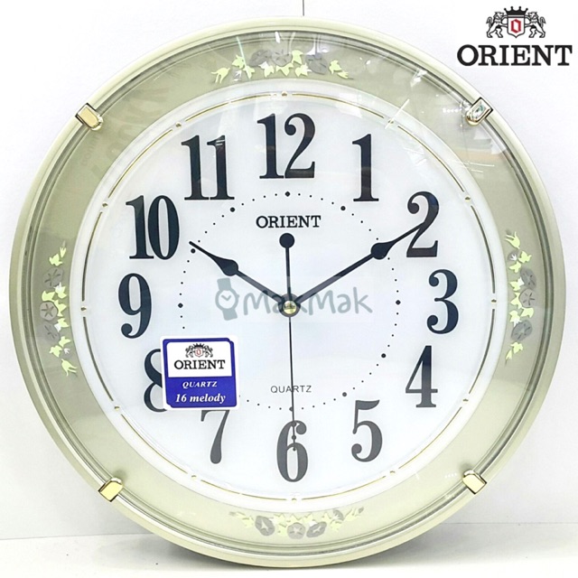 orient wall clock