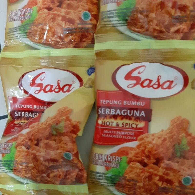 sasa tepung serbaguna hot spicy 1 renteng 10 pek | Shopee Malaysia