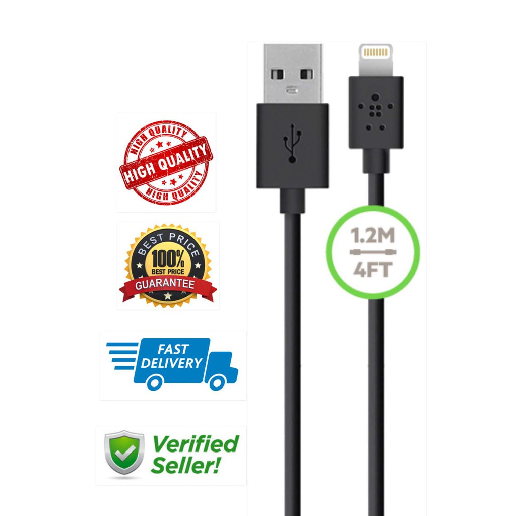 🔥High Quality🔥 Lightning Cable 1.2m for Charging and Data Transfer