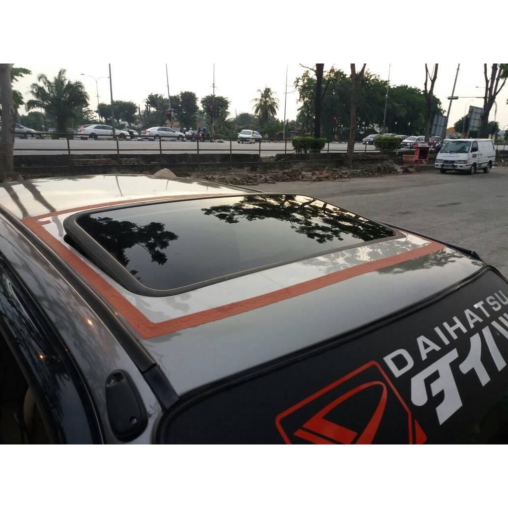 (SAG Installation) Toyota AE sunroof 2 steps siap pasang dengan