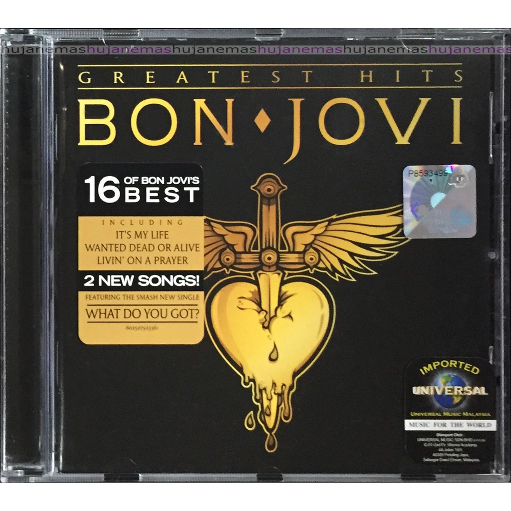Bon Jovi Greatest Hits CD - Prices and Promotions - Mar 2023