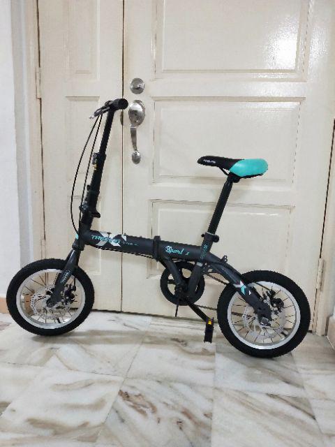 BASIKAL LIPAT 14 INCI WITH DISC BRAKES  FOLDING BIKE 14 