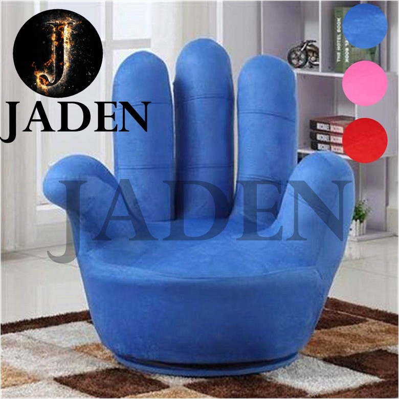 Jaden Casual Single Personality Finger Sofa Washable Fabric 360 Degree Turntable Big Size Finger Sofa Chair 3980 Shopee Malaysia