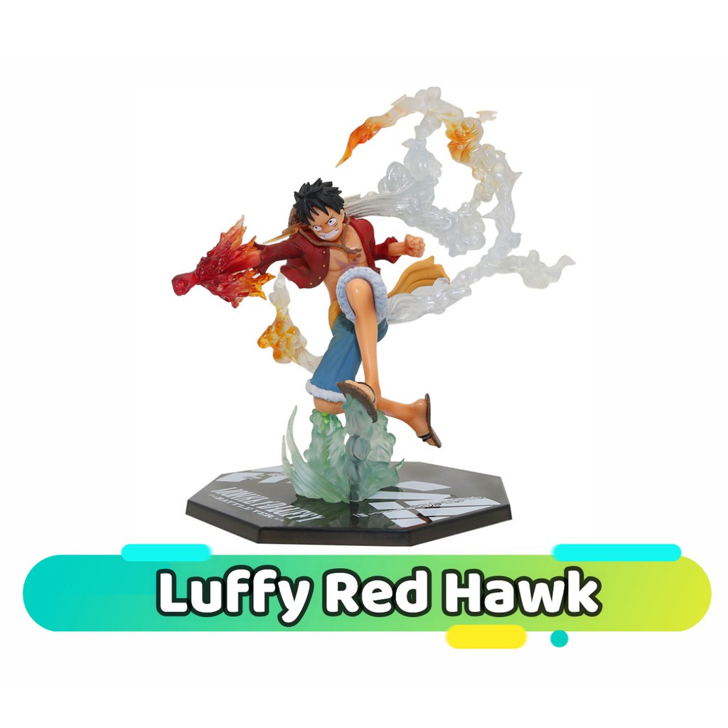 Ready Stock One Piece Monkey D Luffy Red Hawk Figure Anime Figure Toys Shopee Malaysia