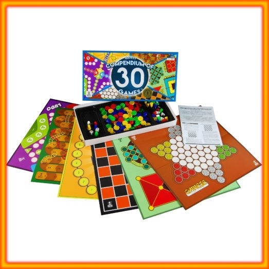 Compendium Of 30 Games Board Game Shopee Malaysia