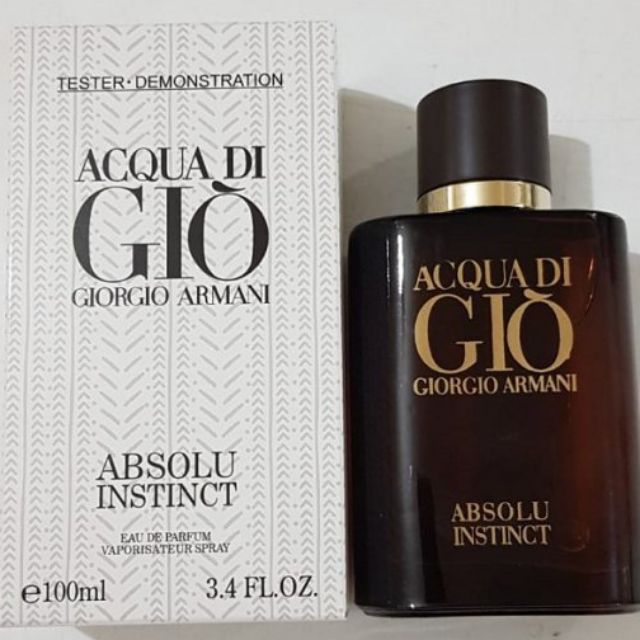 T Acqua Di Gio Absolu Instinct By Giorgio Armani Shopee Malaysia