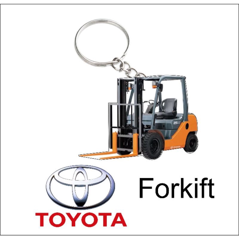 toyota Forklift fork lift forklift umw keychain 2d Shopee Malaysia