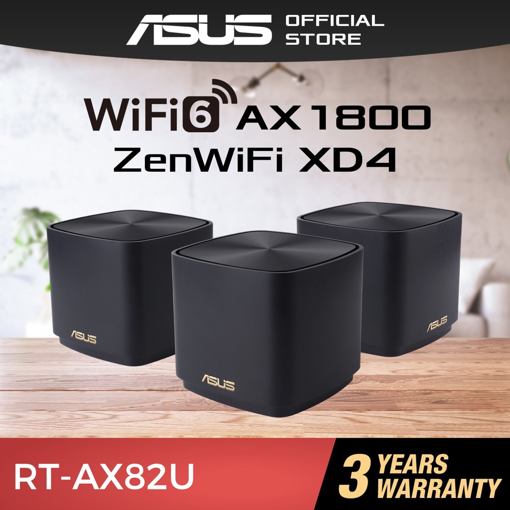 ASUS Mesh WiFi ZenWiFi XD4 AX Mini AX1800 Mesh Router WiFi 6 OFDMA