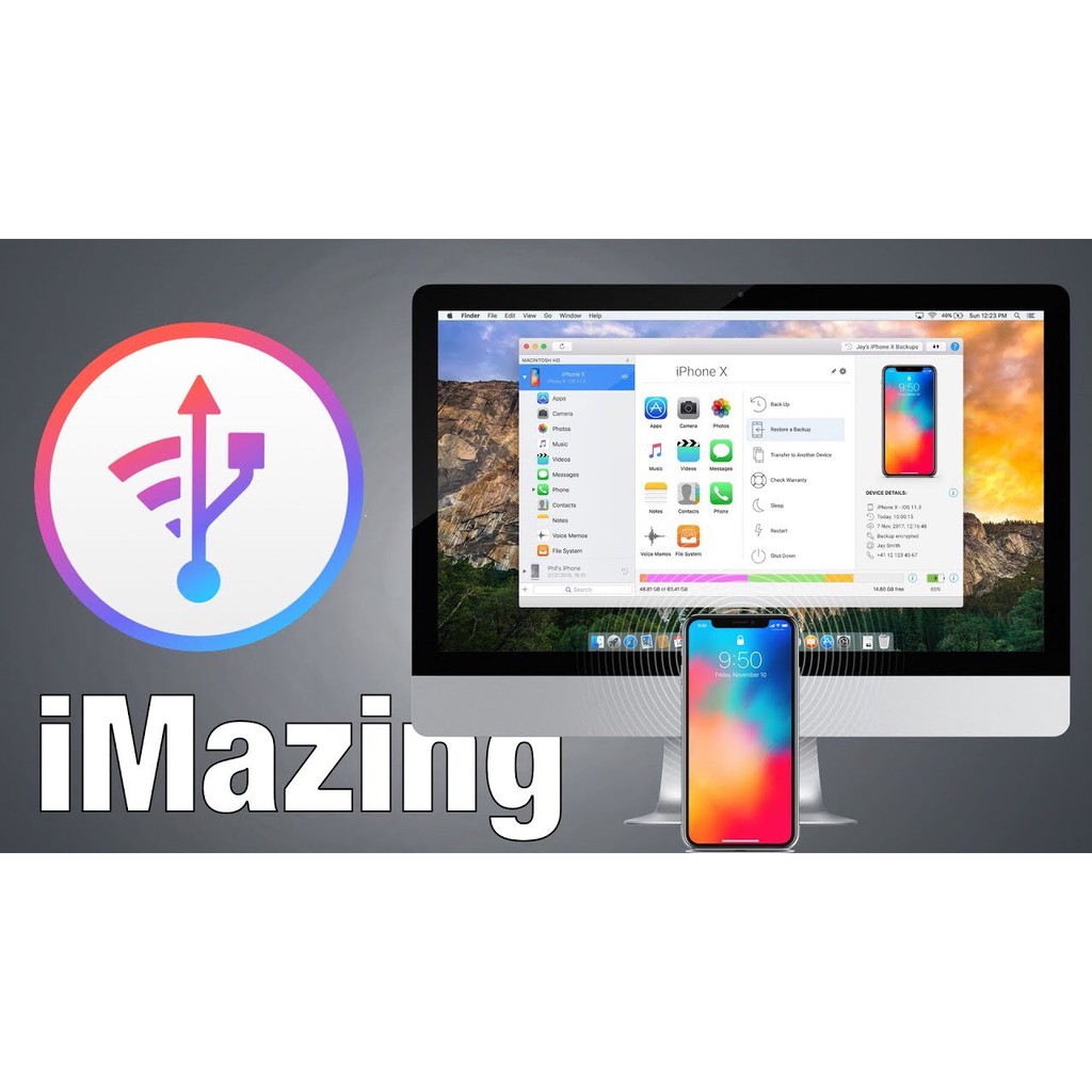 Imazing backup