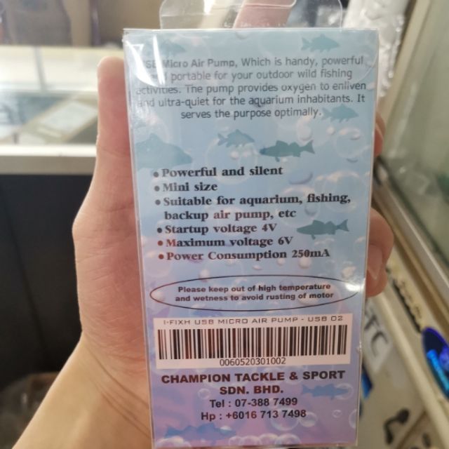 champion aquarium air pump