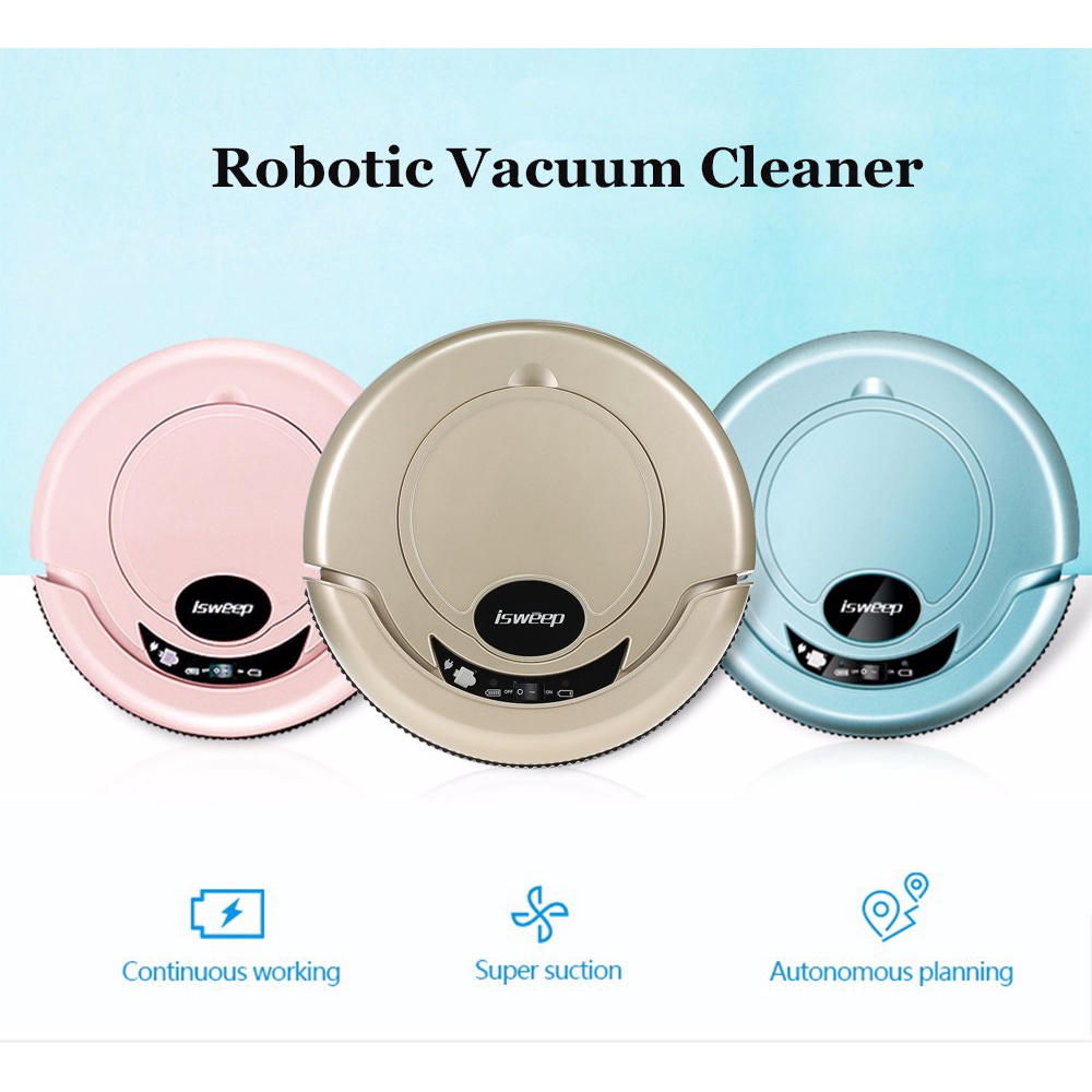 Isweep S320 Smart Robot Vacuum Cleaner with Mopping Cloth \ Penyedut