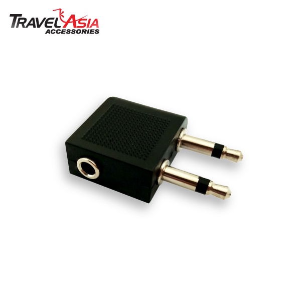 Mobile Kiosk Airline Audio Adapter for Earphone Headphone MP3 Players MP4 Players In-flight Entertainment