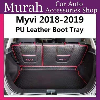 Perodua Axia Alza Myvi Aruz X70 Exora Leather Rear Boot 