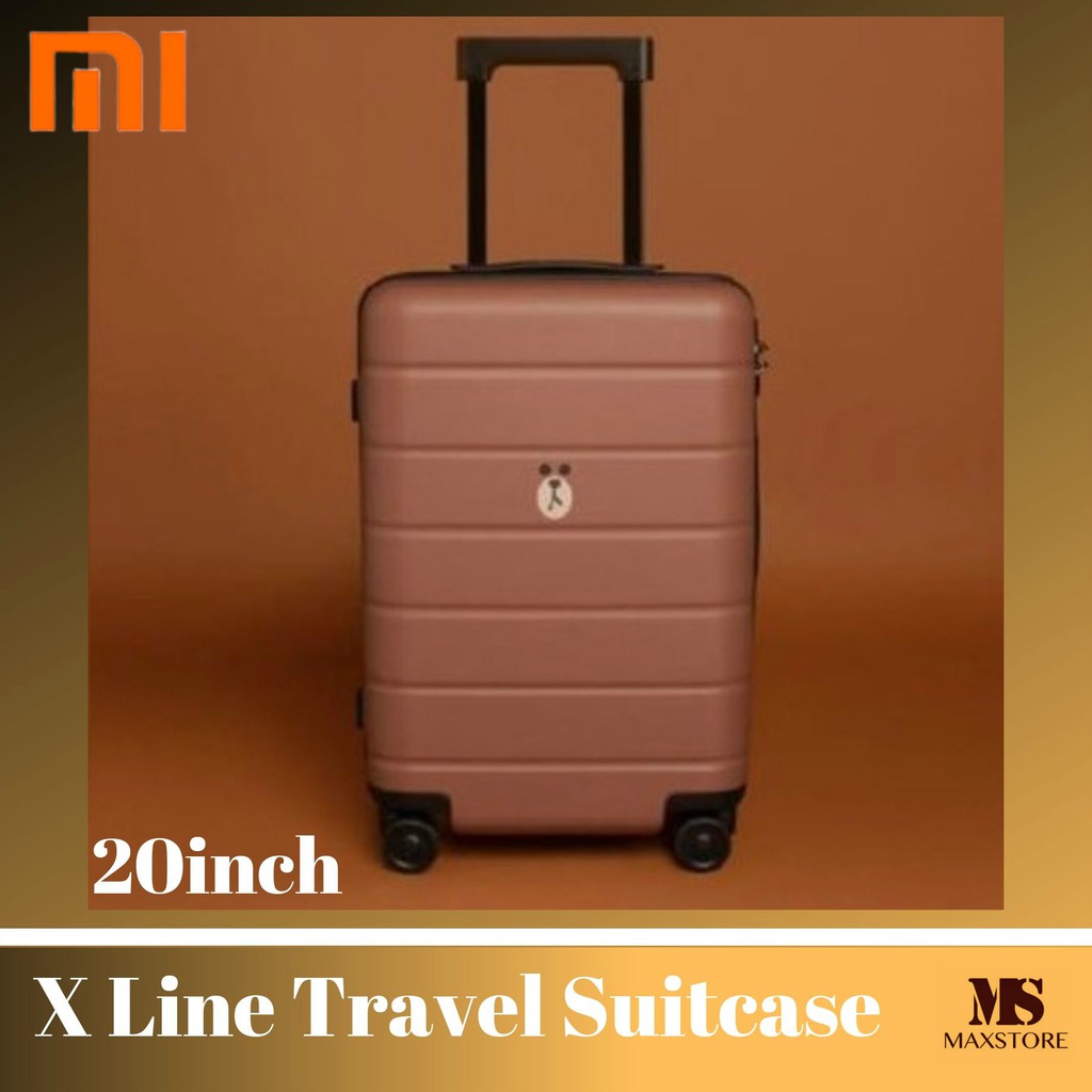 xiaomi x line friends luggage