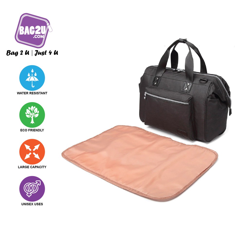 diaper bag with changer