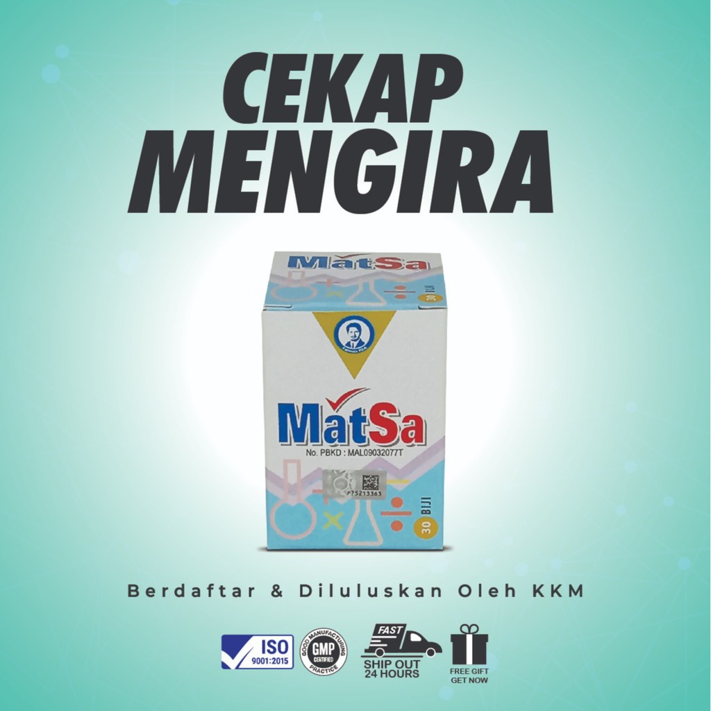 Buy No 1 Brain Booster Matsa Suplemen Minda Nutrisi Neuro Terbaik Era Edar Examo Vitamin For Kid Suplimen Seetracker Malaysia