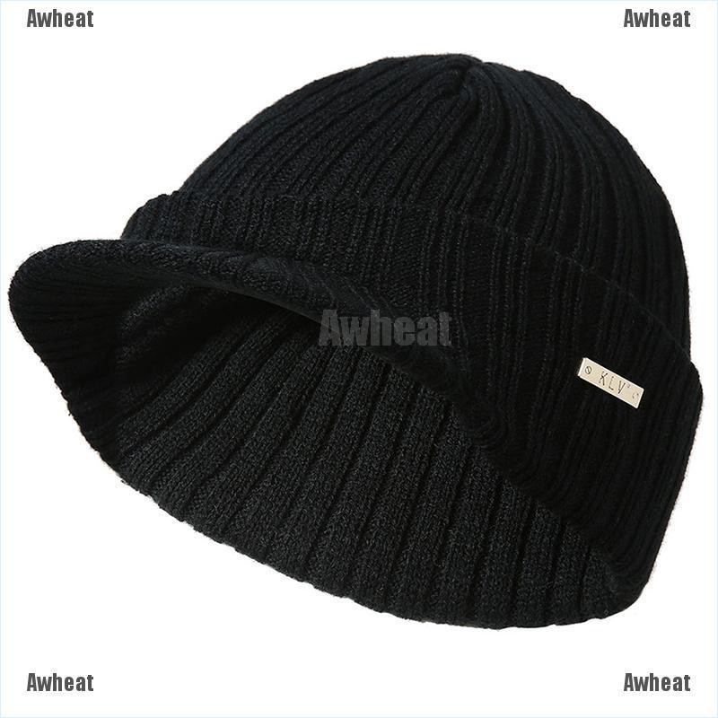 women's peaked beanie hats