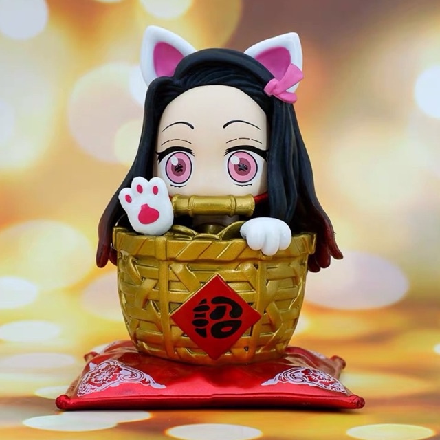 Demon Slayer Nezuko in Basket Chinese New Year Collectable Figure ...