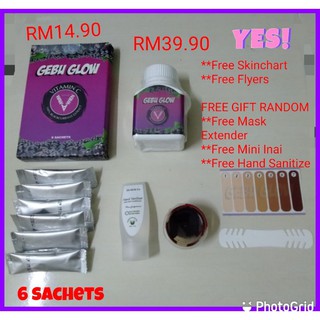 Buy Readystok Gebu Glow By Wawawien Ori Free Gift Seetracker Malaysia