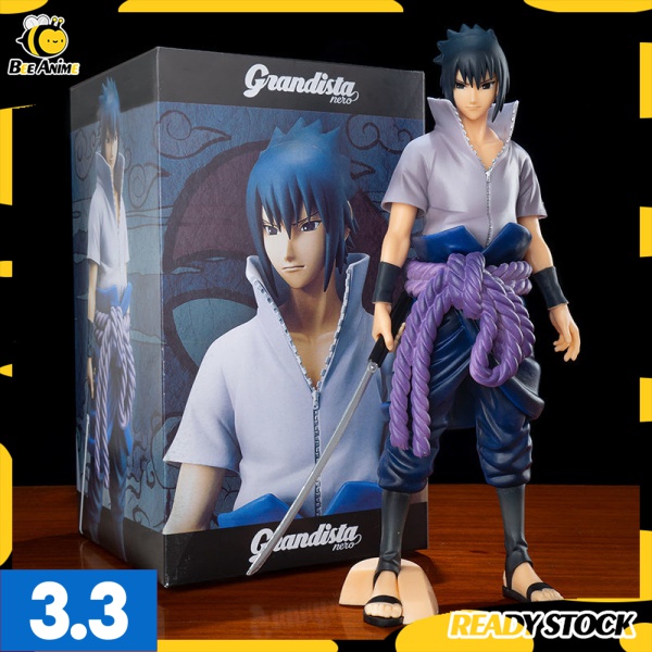 Bee Anime Naruto Uchiha Sasuke Figure Model Decoration Gift Anime Peripheral Action F