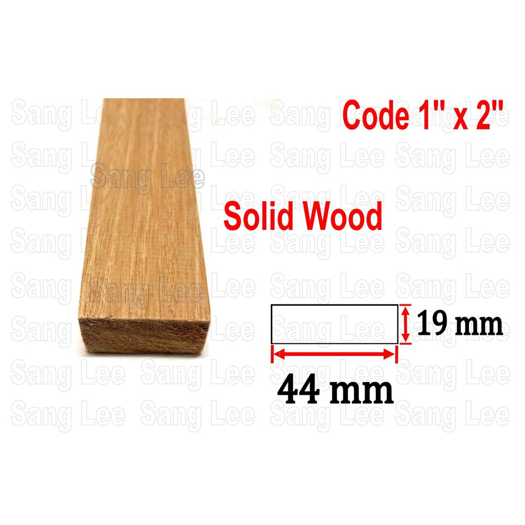 1 X 2 Solid Meranti Wood Kayu Perabot 8 Feet Shopee Malaysia