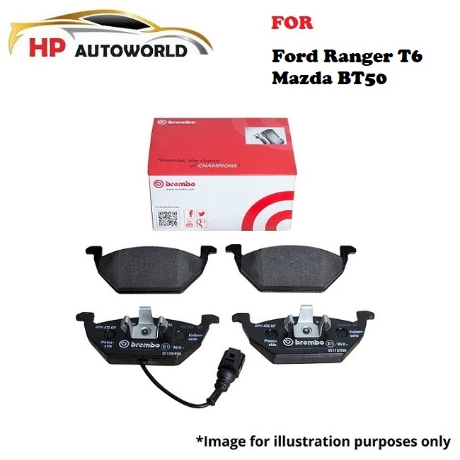 Original Brembo Brake Pad Ford Ranger T6 / Mazda BT50 Shopee Malaysia