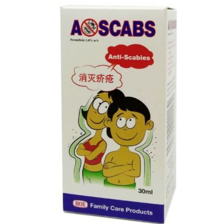 [SALE] A Scabs Lotion 5% 30ml