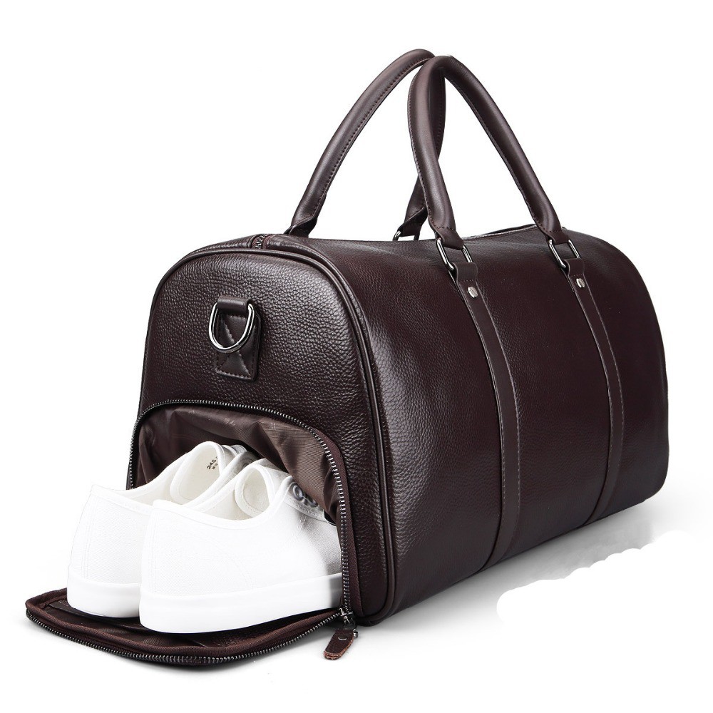 mens travel bag leather