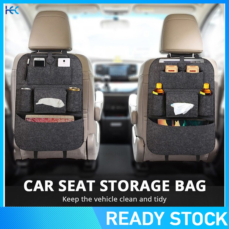Car Back Seat Storage Bag Bottle, Car Rear Seat Organizer