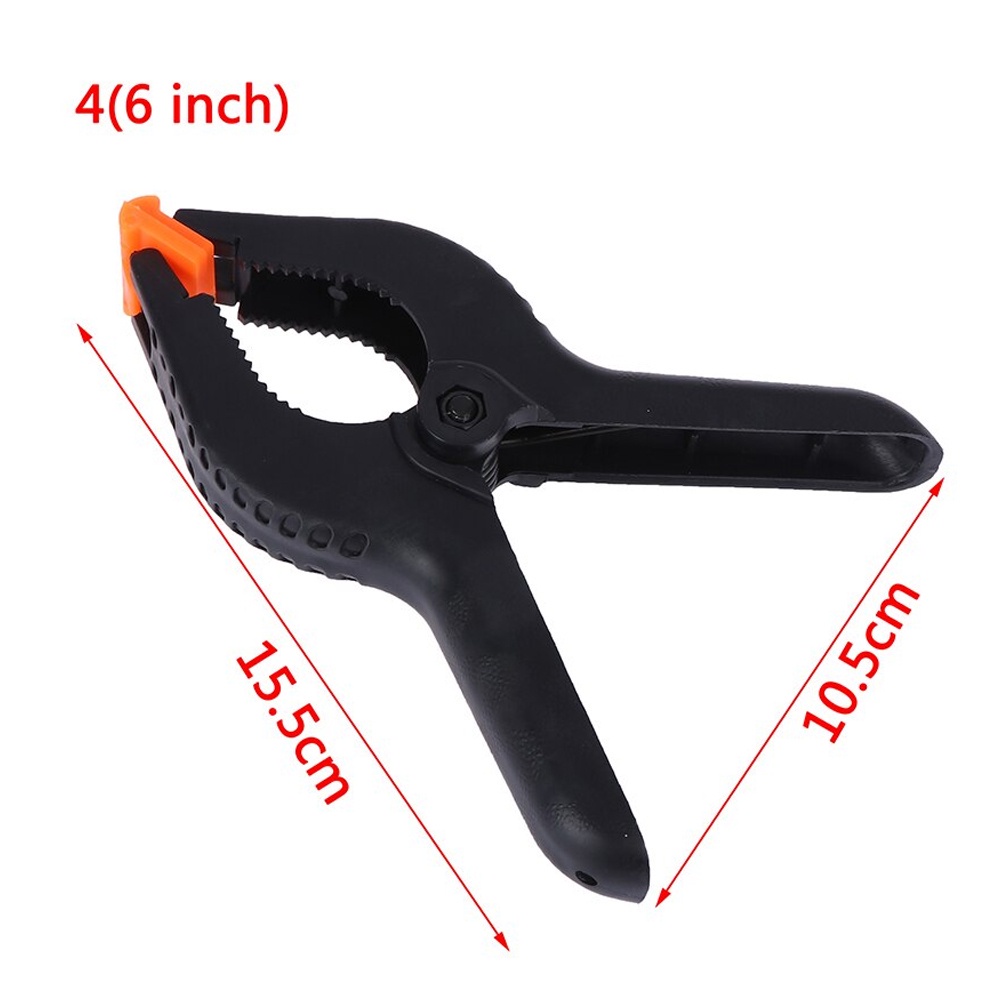 1PCS 2" 3" 4" 6" 9" Inch A Type Spring Clip Plastic PVC Nylon Modelling DIY Tool Wood Clamp Fixed Clip Backdrop Clamp