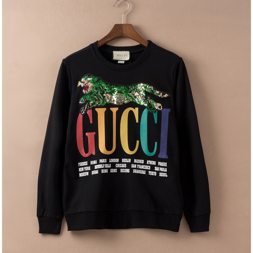 gucci round neck sweaters