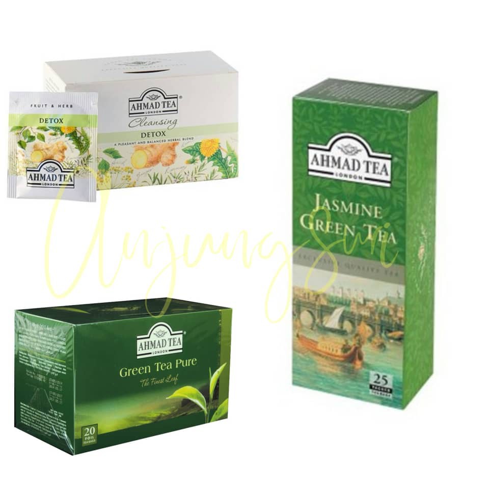 Detox Ahmad Tea Top Picks Green Tea Detox Pure Tea Jasmine Tea Membantu Meningkatkan Metabolisme Badan Ready Stock Malaysia