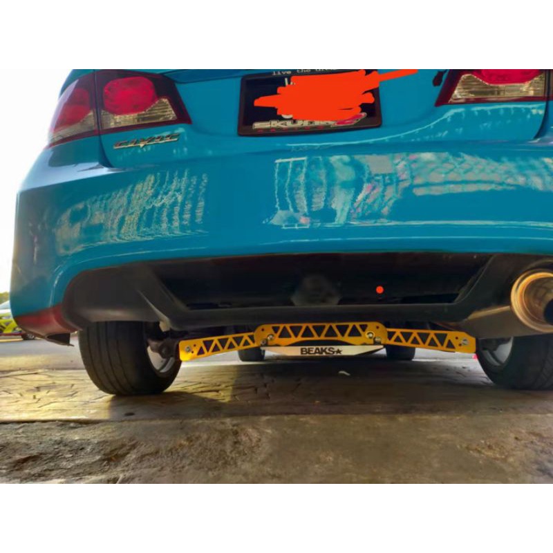 Honda Civic FD FB   Rear Subframe Dummy Asr Beaks Bar Set Red blue  gold silver | Shopee Malaysia