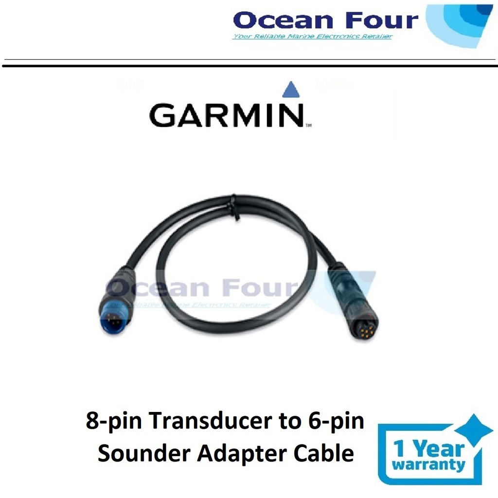 Garmin 8 pin Transducer to 6 pin Sounder Adapter Cable Shopee Malaysia