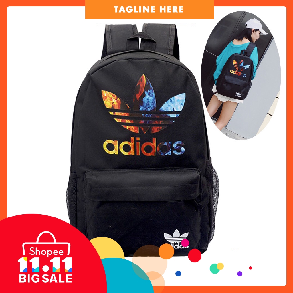 Adidas Sport Backpack Black Satchel 