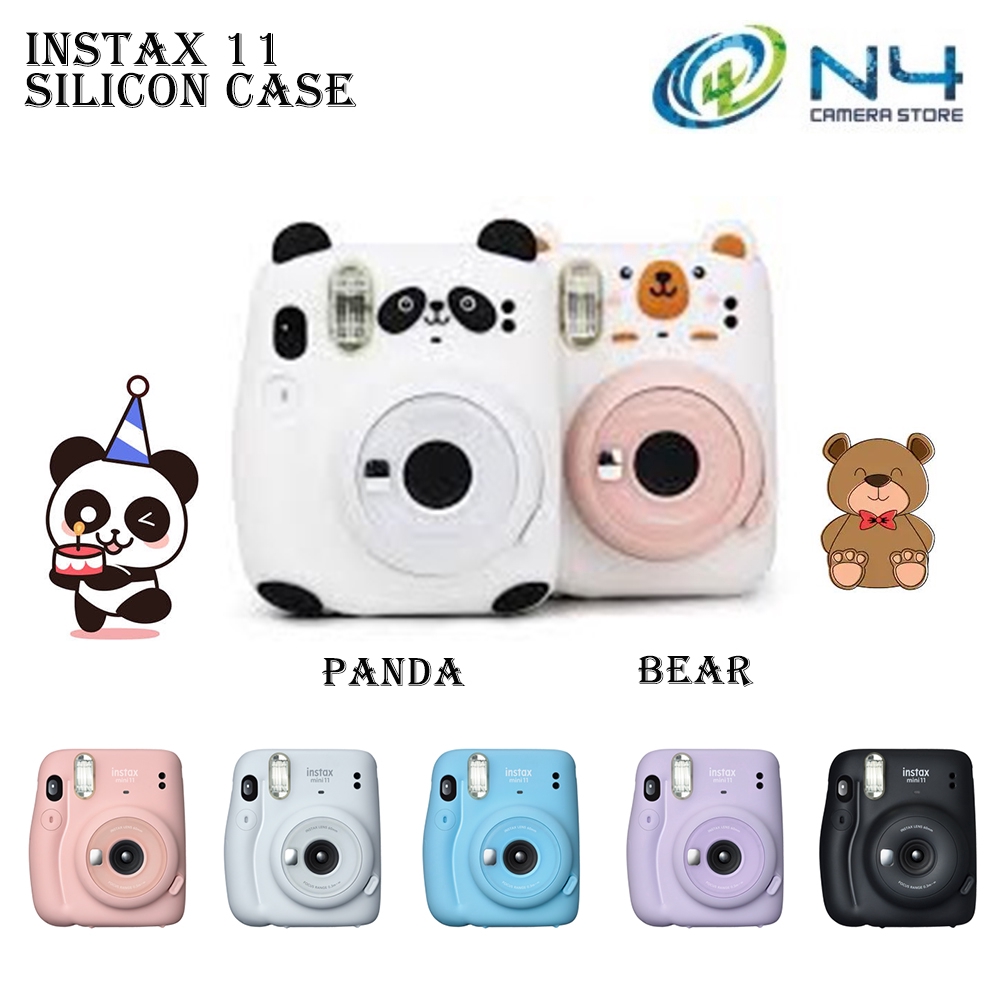 Fujifilm Instax Mini 11 Camera Silicone Case Silicone Cover Cute Case