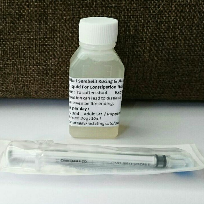 30ml Ubat Sembelit Kucing Anjing Liquid For Constipation Relief Shopee Malaysia