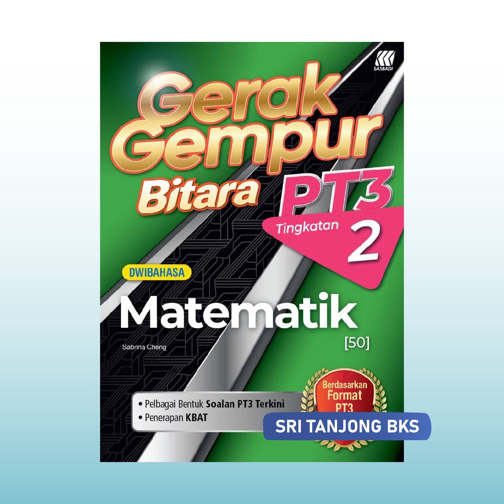 [ST] Buku Latihan Tingkatan 2  Gerak Gempur Bitara PT3 Matematik