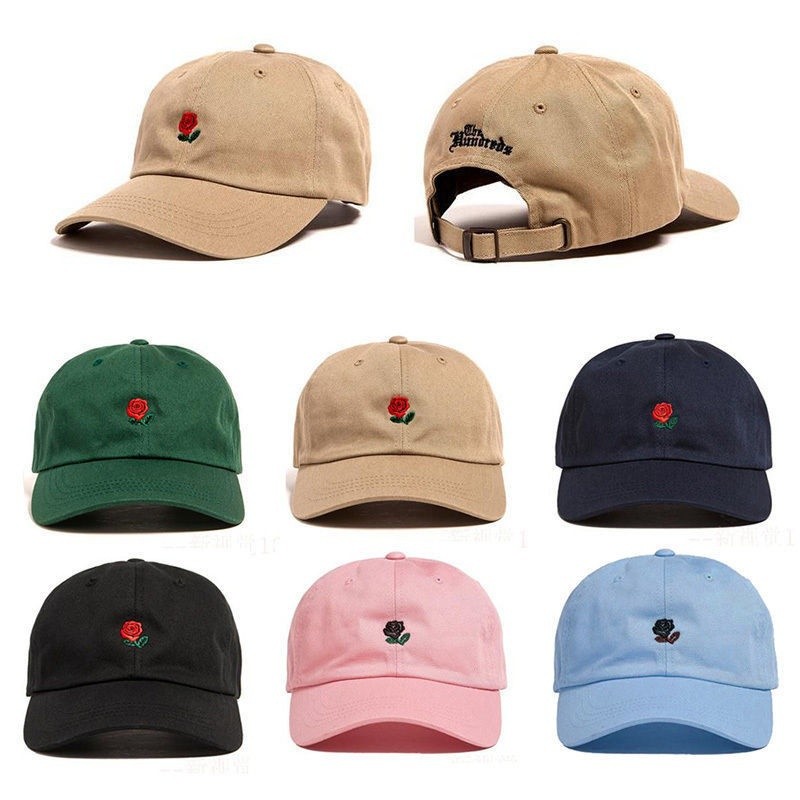 flower dad hat