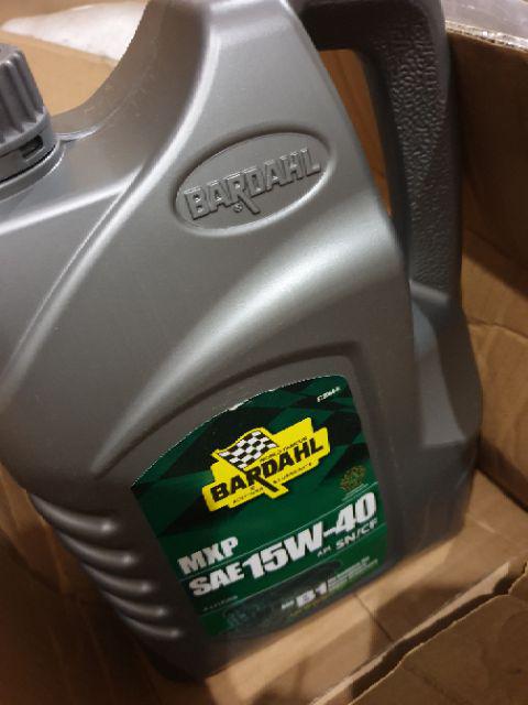 Bardahl Premium Mineral Engine Oil SAE 15W40 SN/CF 4Litres 