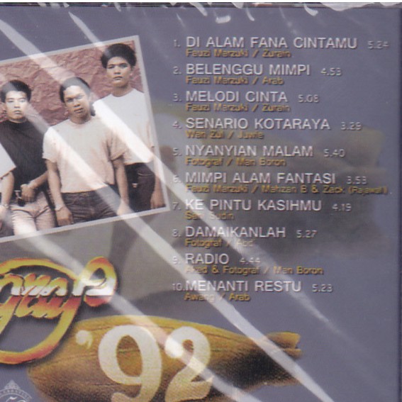 Buy FOTOGRAF - Fotograf 92' ( CD )  SeeTracker Malaysia