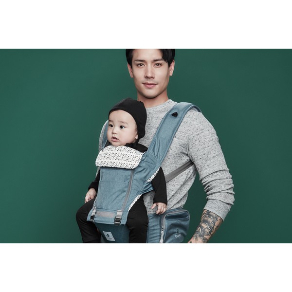 pognae no 5 organic baby hipseat carrier