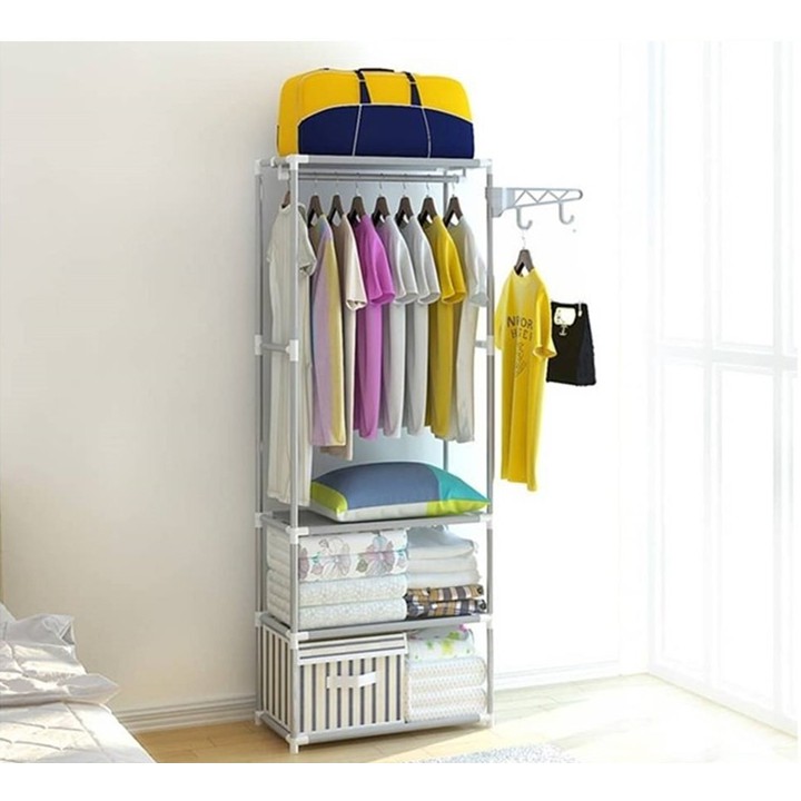 Cloth Hanger Storage  Cabinet Home and Living Hanging Rack 