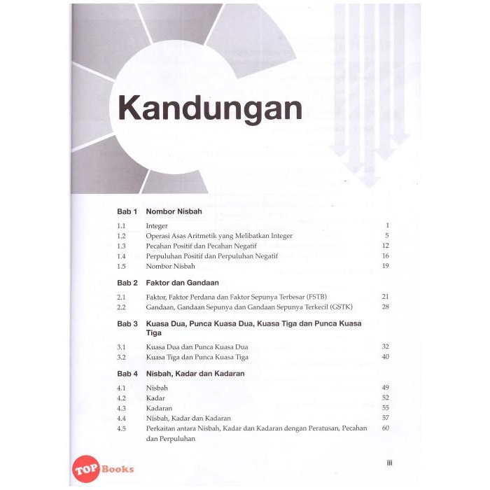 Topbooks Sap Diagram Matematik Tingkatan 1 Shopee Malaysia