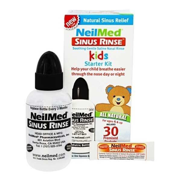 NEILMED Sinus Rinse Kids Starter Kit / Refill Sachet (30s/120s ...