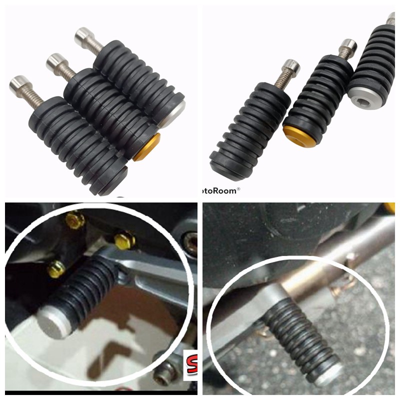 Footrest Footpegs Pedals /CNC Aluminum /Getah Pemijak Brake Gear