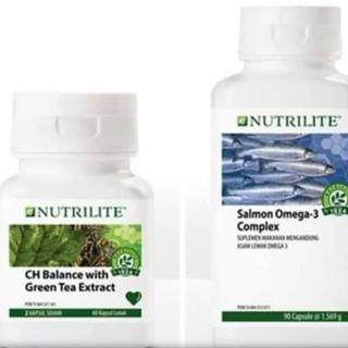 Set Anti Kolestrol Nutrilite Ch Balance Salmon Omega Shopee Malaysia